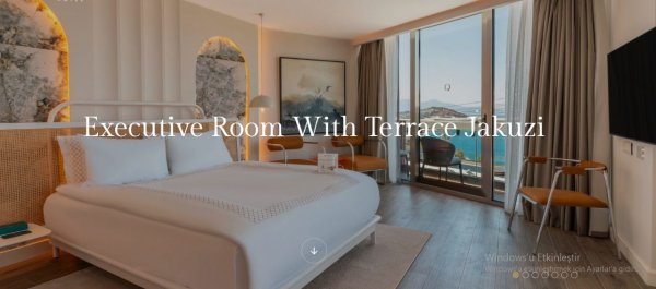 Executive Teras Oda (Jakuzi, Teraslı)